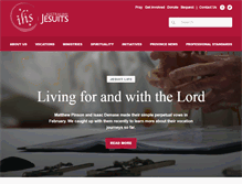 Tablet Screenshot of jesuit.org.au