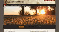 Desktop Screenshot of jesuit.org.sg