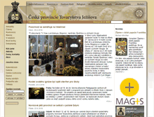 Tablet Screenshot of jesuit.cz